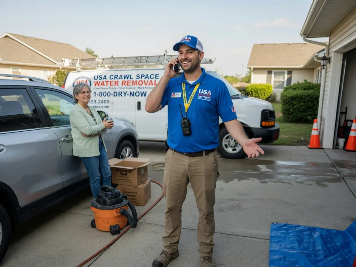 Crawl Space Water Removal Summerfield, TX FAQs